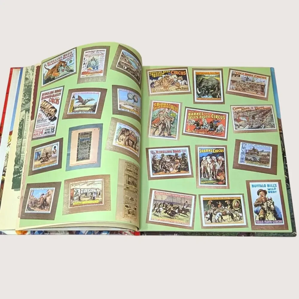 1960s Ideals Publication The Circus Hardcover Illustrated Book